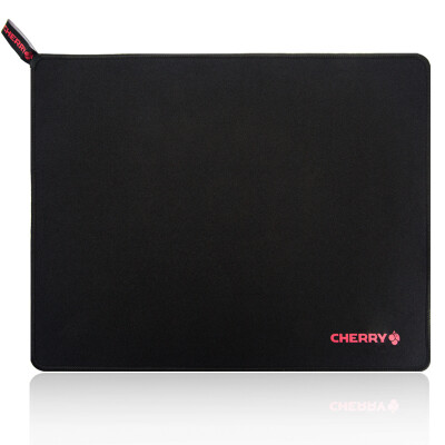 樱桃（Cherry）G80 Medium 高密纤维顺滑中号鼠标垫 黑色