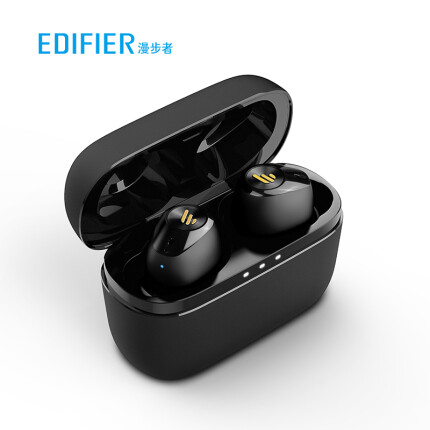 漫步者（EDIFIER）TWS2 真无线蓝牙耳机 运动耳机 迷你入耳式手机耳机 通用苹果华为小米手机 黑色