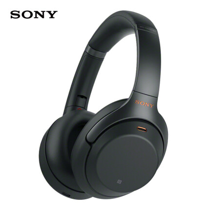 索尼（SONY）WH-1000XM3 高解析度无线蓝牙降噪耳机（触控面板 智能降噪 长久续航）黑色