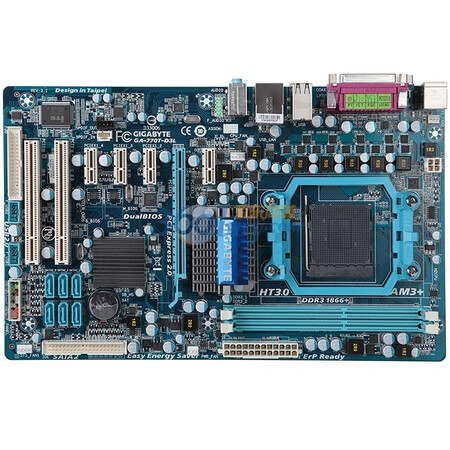 技嘉(gigabyte)ga-770t-d3l rev.3.1主板(amd 770/socket am3 /am3)