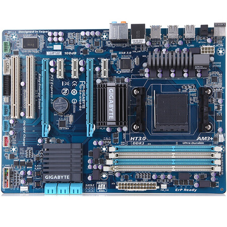 技嘉(gigabyte)ga-970a-d3 rev1.3 主板(amd970/socket am3 )
