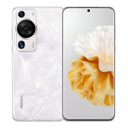 华为p60 pro 超聚光夜视长焦 新品手机 洛可可白 12gb 512gb