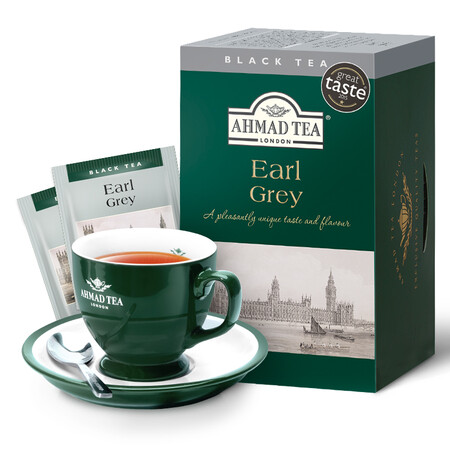 阿联酋进口 亚曼（AHMADTEA） 伯爵红茶 铝箔袋装茶叶...