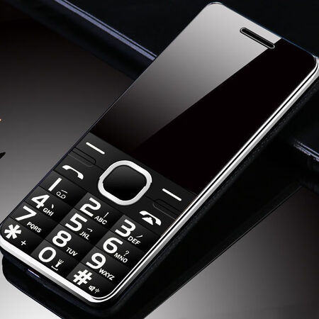 华为老人手机超长待机老年人cdma老人机电信版大屏老年机手机黑色尊享