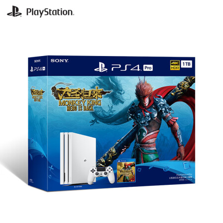 索尼ps4 Pro游戏机playstation 4 西游记之大圣归来 游戏套装 白色 索尼 Sony Ps4 Pro 1tb游戏机playstation 4 西游记之大圣归来 游戏套装 白色 行情报价价格评测 京东