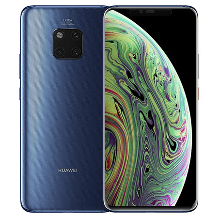 mate 20 pro 手机 4g全网通 宝石蓝 8g 256g赠荣耀原装耳机 碎屏险
