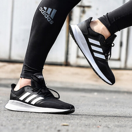 ADIDASé¿è¿ªè¾¾æ¯è·æ­¥é NEOç·éFALCONç½é¢éæ°è½»ä¾¿é»è²è¿å¨ä¼é²éF36199 é»è²F36199 41ãå¾ç ä»·æ ¼ åç æ¥ä»·ã-äº¬ä¸