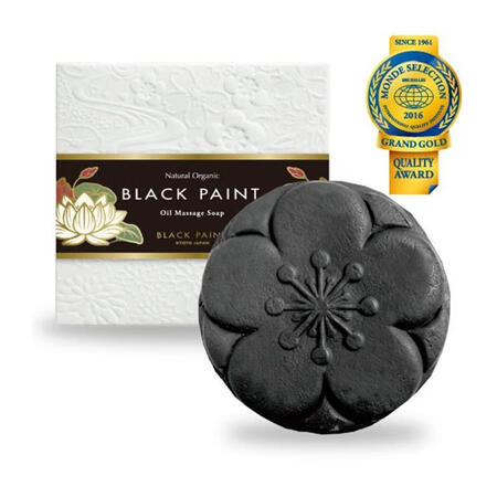 Black Paint【JD物流 日本直邮】洁面皂备长炭植物...