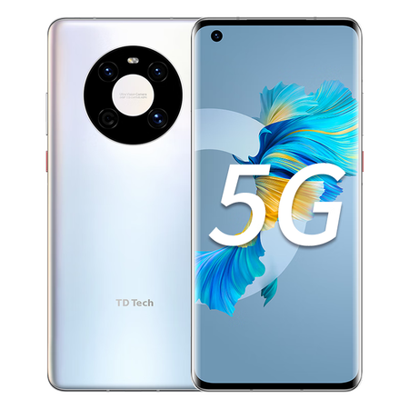 华为 mate40 5g手机【可选td tech m40】 秘银色 8gb 128g【td tech