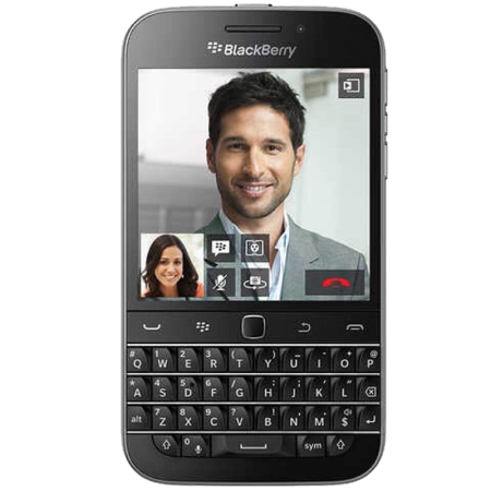blackberry/黑莓 classic q20经典全移动联通电信三网4g手机 白色