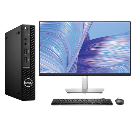 戴尔(dell)3080/3090mff 微型电脑mini迷你商用办公台式机 主机 p24