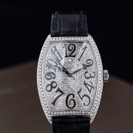 法穆兰法兰克穆勒(franck muller) 5851自动机械男女腕表 手表 精钢后