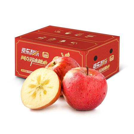 百亿补贴:佳多果 新疆阿克苏苹果 果径80-85mm 16-20粒装 净重4kg 39