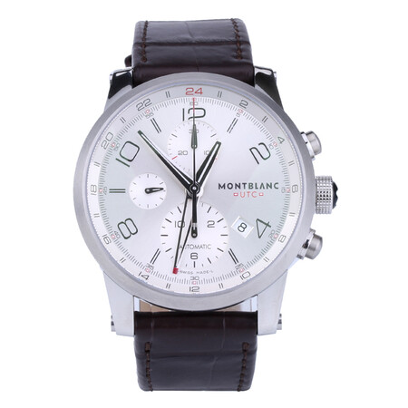 新】万宝龙时光行者系列男士自动机械二手手表钟表奢侈品u0107065腕表