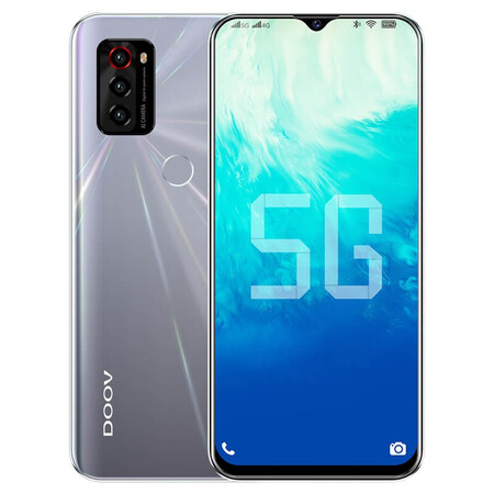 朵唯5g手机双模全网通5g拍照游戏超薄水滴全面屏双卡双待电信华为通用