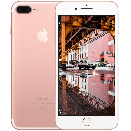 iphone7 plus 苹果7 plus 智能手机【苹果8p 低配版】 玫瑰金 256g 全