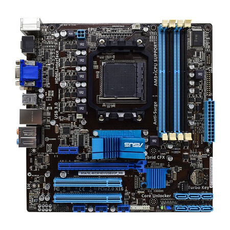 【二手95新】asus/华硕 a78主板 m-atx全固态ddr3 集显 am3 支持fx