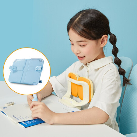 天文小学生坐姿矫正器可调文具矫姿保护架儿童写作业支架套装双胸托矫