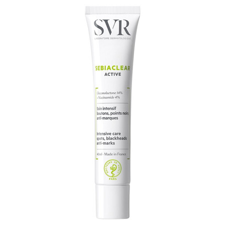 SVR面部护肤洗护系列520礼物 百痘膏淡化印去闭口黑头40...