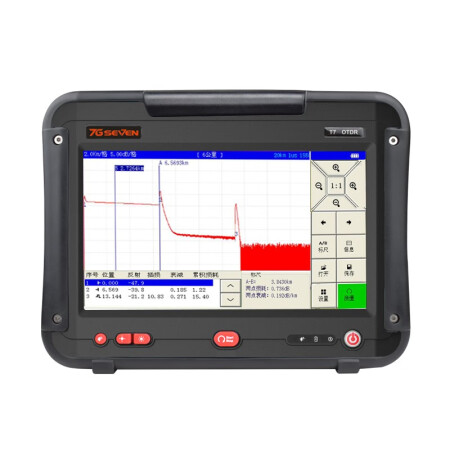 7gt7go版otdr光時域反射儀光纜測試儀光纖測距儀觸摸屏高精度