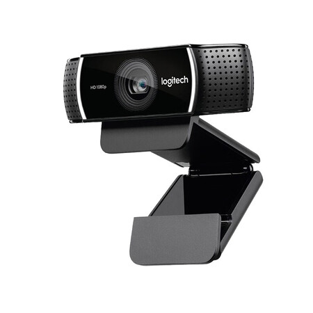 c922高清网络摄像头 直播摄像头 电脑视频会议网课教学摄像头 黑