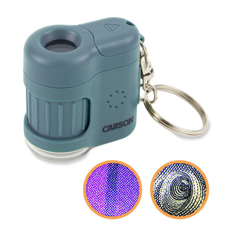 Carson MicroMini 20x 袖珍显微镜 UV ...