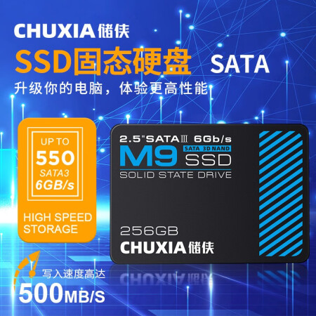 储侠（CHUXIA） 存储小容量 SSD固态硬盘2.5sat...