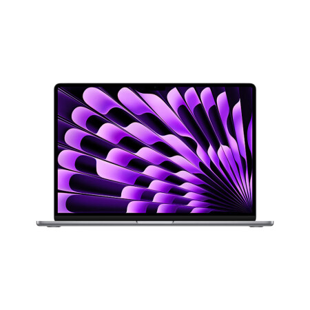 Apple/苹果 15英寸AI笔记本 MacBookAir 2024  M3(8+10核)8G+256G 深空灰电脑 MRYM3CH/A