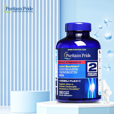 普丽普莱Puritan's Pride三倍氨糖MS...