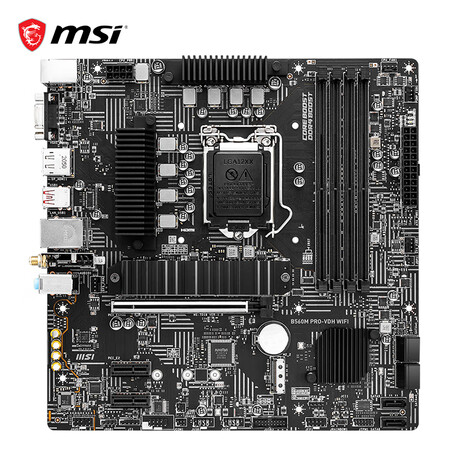 微星b560主板网卡驱动,微星560主板 微星(msi)b560m pro-vdh wifi电脑主板 支持wifi6 cpu10400f/11400f