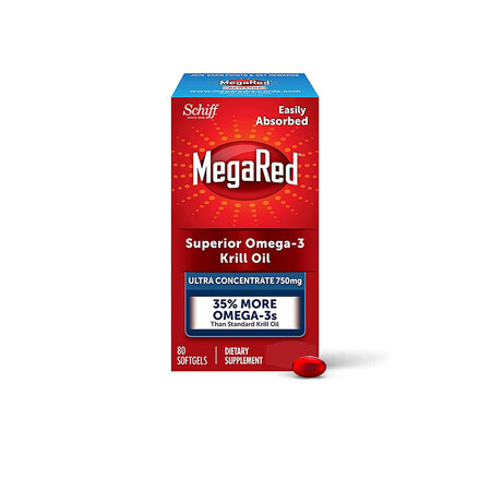 Megared 脉拓南极磷虾油深海Omega3虾青素80粒750mg 呵护心血管健康（包装可能不同）【图片 价格 品牌 报价】-京东
