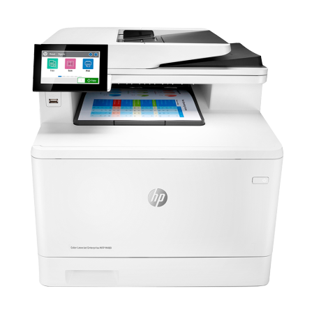 惠普（HP）480f A4彩色激光多功能一体机 复印/扫描/传真/打印 可打红头文件 办公商用 企业级