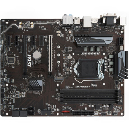 技嘉 華碩rog strix z370e gaming m10f atx板型主板 微星(msi)z370-a