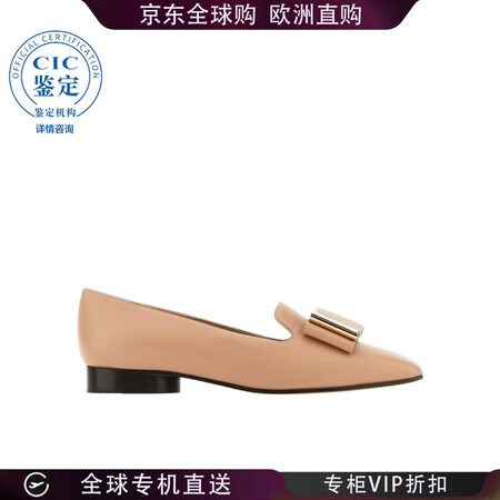 菲拉格慕（Ferragamo） 24FW 徽标平底鞋 女士 ...