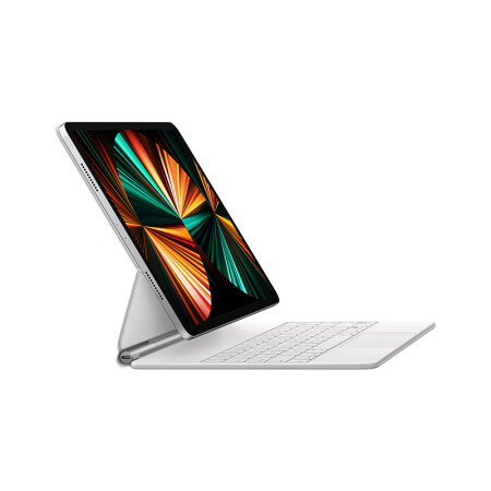 Apple Magic Keyboard 妙控鍵盤 適用于2022/2021年款 12.9英寸 iPad Pro (第六/五代) 白色