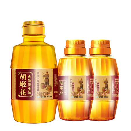 胡姬花食用油 古法小榨花生油 【组合装】 716mL*1盒
