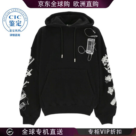 OFF-WHITE 24SS 长袖卫衣 男士 图色OMBB1...