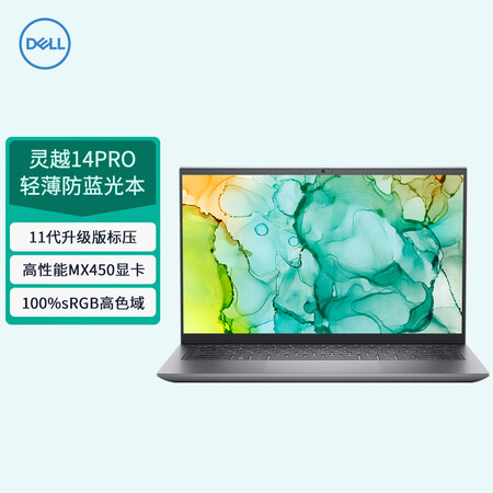 14英寸高色域防蓝光轻薄笔记本电脑(标压i7-11390h 16g 512g mx450