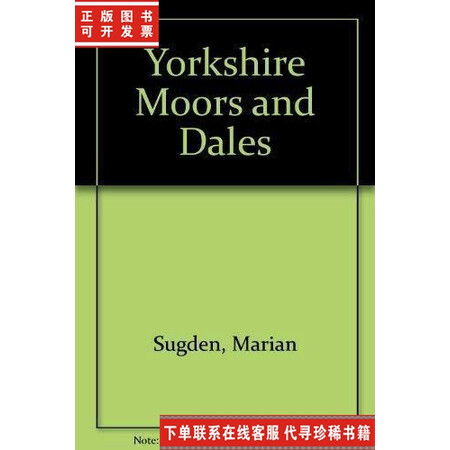 原版二手yorkshiremoorsanddales