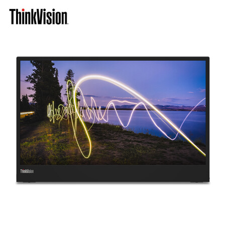 联想（ThinkVision）15.6英寸IPS技术Type-C65W反向充电一体式折叠壁挂手机电脑笔记本PS5便携显示器M15