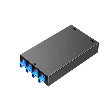 曦凰by-4sc  4口桌面式光纤终端盒满配 单模尾纤光缆熔接盒 电信级