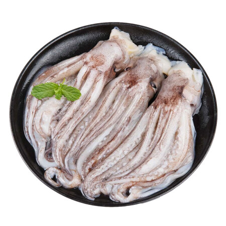 美加佳 鱿鱼头 净重1斤 鱿鱼须 鱿鱼爪 烧烤食材 铁板鱿鱼...