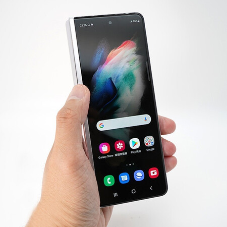 现货三星galaxyzfold35g折叠屏手机fold3thombrowne限量版可选雪川银