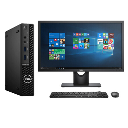戴尔(dell)3090mff 微型电脑mini迷你商用办公台式机整机主机 21.
