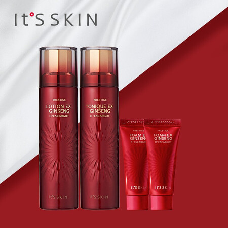 伊思（It’s skin）红参蜗牛护肤品（爽肤水+乳液+洗面...