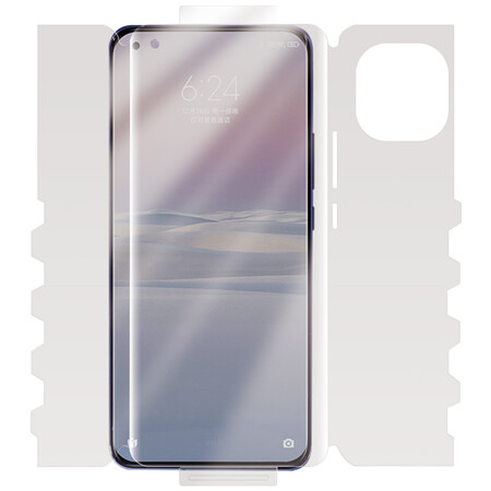 小米11手机膜全包原厂官方蝴蝶膜11ultra磨砂抗蓝光护眼水凝膜pro前后