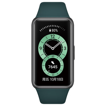 华为 huawei 手环6 nfc 青山黛 运动手环 智能手环 全天候血氧监测