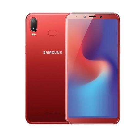 samsung三星galaxya6ssmg6200全面屏60英寸全网通4g手机红色6g64g