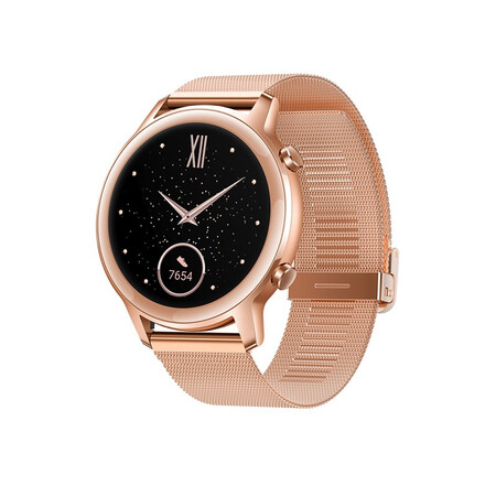 【honormagicwatch2】honor 荣耀小金表 42mm樱粉金 智能手表 高清