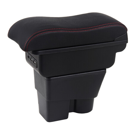 梦达菲新大众桑塔纳捷达va3汽车专用中央扶手箱配件改装内饰储物1324